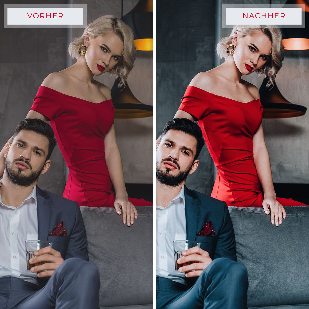 Lady in red Preset Pack