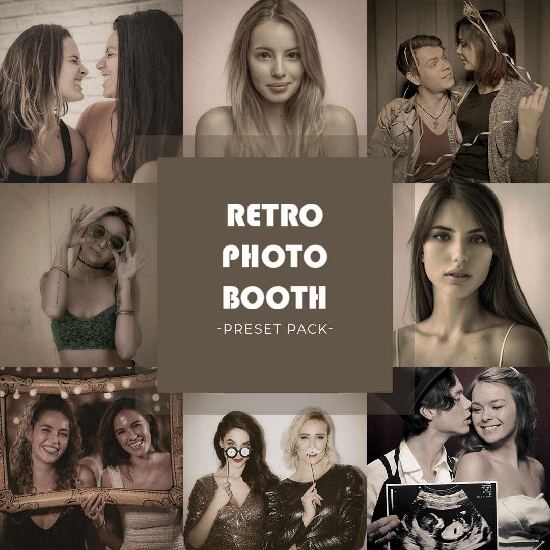 Retro Photobooth Preset Pack