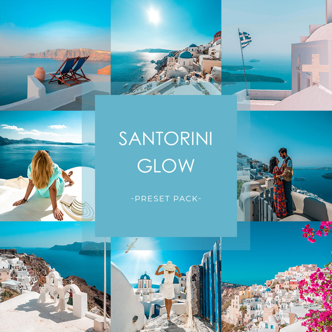 Santorini Glow Preset Pack